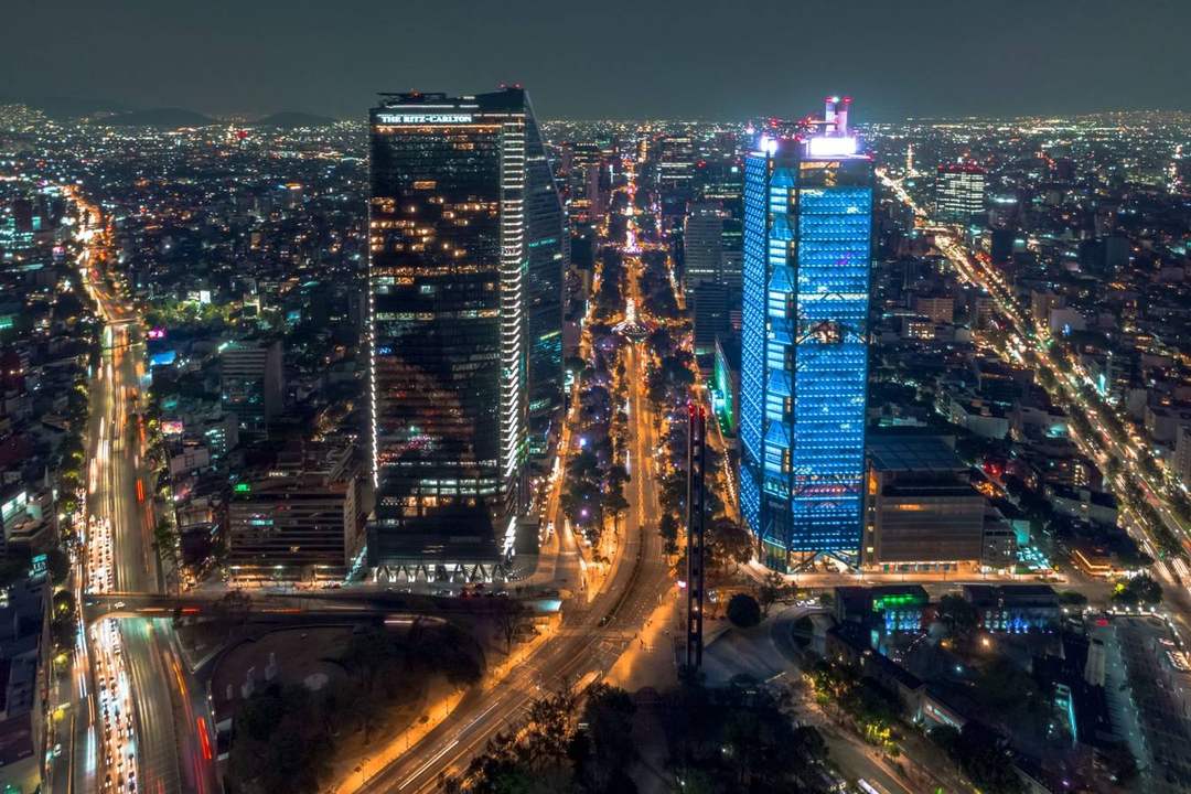 Mexico City skyline